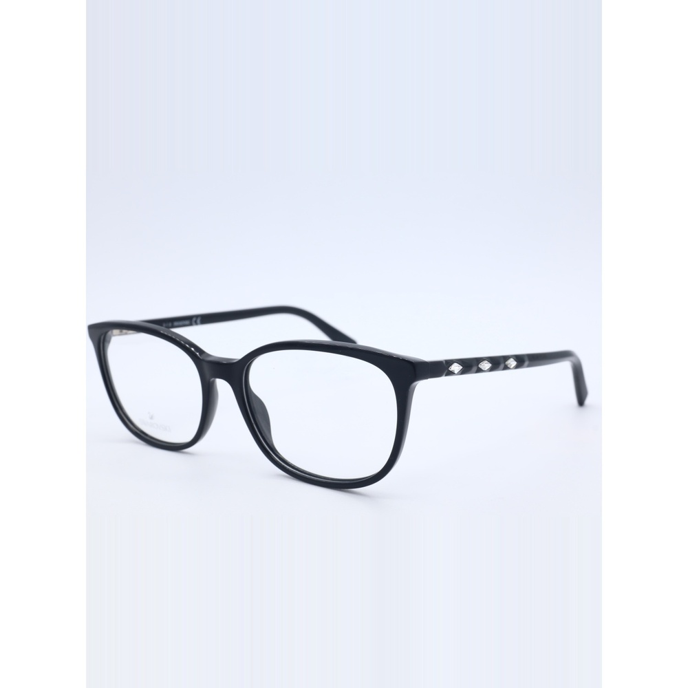 Swarovski SW5300 001 Black Women Plastic Eyeglasses Frame 54-16-140